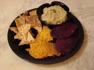 Sage and butter bean dip