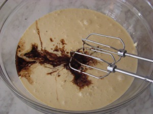 Guinness Chocolate Cake mixture