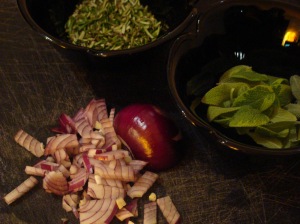 Onion, Sage, Rosemary