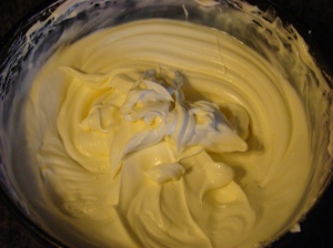 White chocolate cream